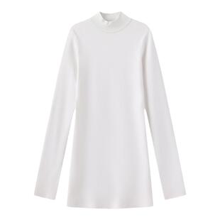 FILGood毛织连衣裙 中长款修身剪裁 立体贴身抗皱不变形FG01K01