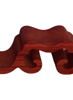 红花梨整料制作而成原色无漆手机支架毛笔架新粉福利价