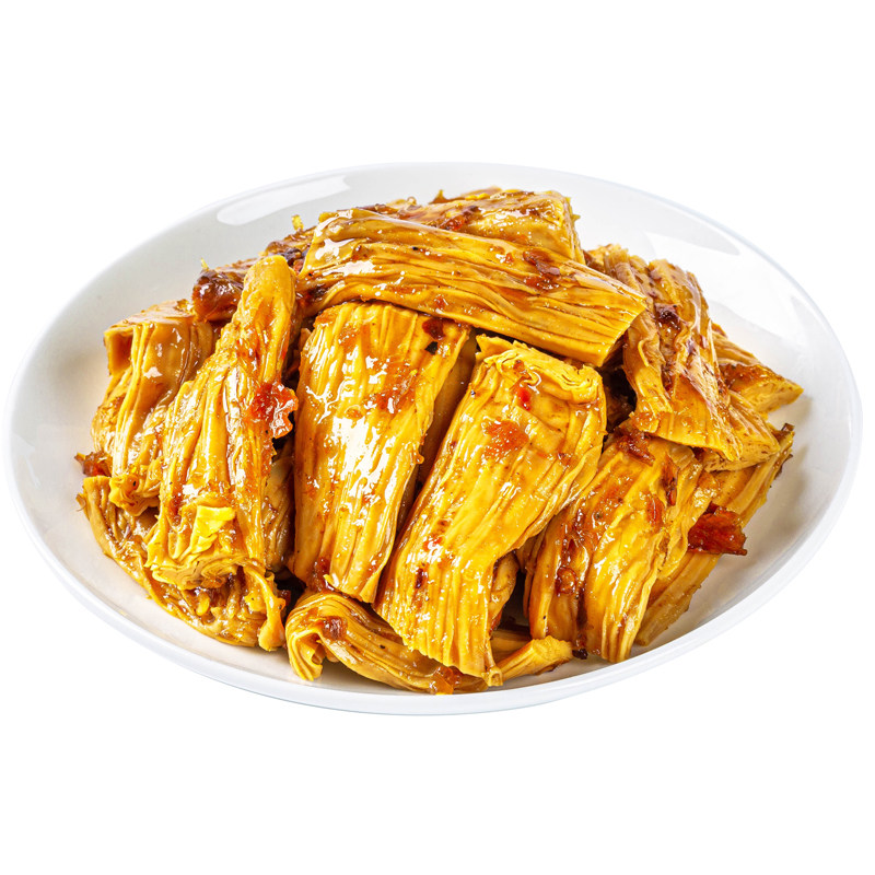 二中鸡脚豆卷下饭菜腐竹解馋