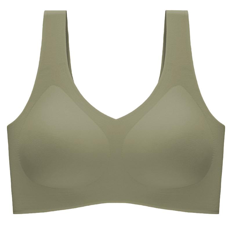 浪莎无痕内衣女士薄款10A抗菌小胸聚拢防下垂收副乳美背文胸罩TK