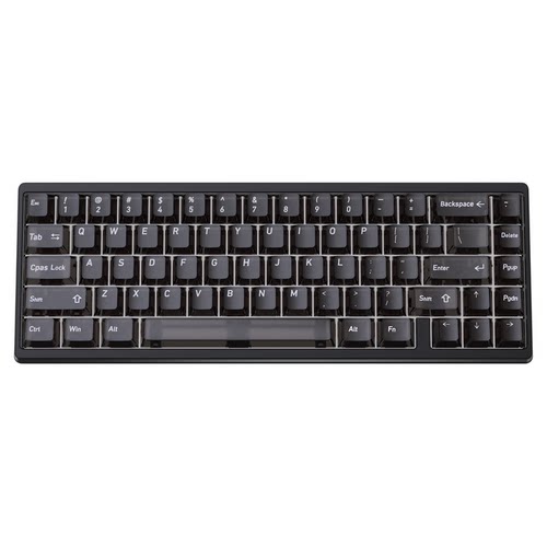 客制化铝坨坨套件黑吉蛇AL65V2蓝牙PBT热插拔机械键盘套件静音轴