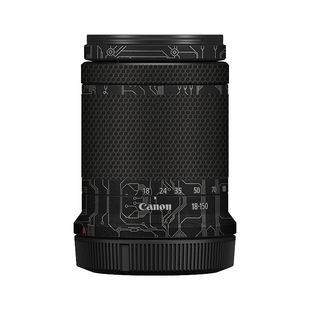 适用于佳能RFS18-150mmF3.5-6.3镜头贴膜全包保护18150贴纸迷彩3M