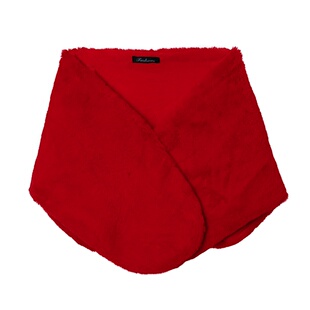 时尚保暖红色毛披肩冬季新娘敬酒旗袍宴会晚礼服外搭坎肩斗篷披风