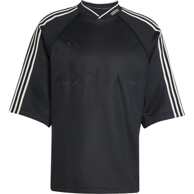 Adidas/阿迪达斯正品三叶草男士运动宽松针织透气短袖JV7601