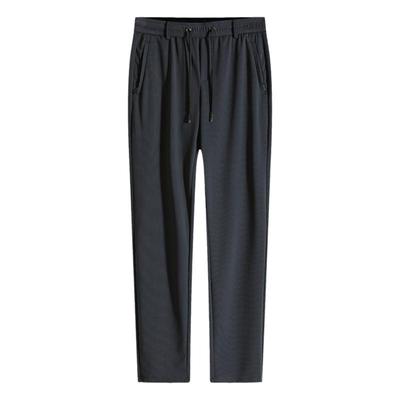 冰丝网眼中年松紧腰休闲运动裤薄