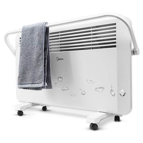 美的取暖器家用浴室防水电暖气婴儿洗澡节能欧式快热炉2025年新款