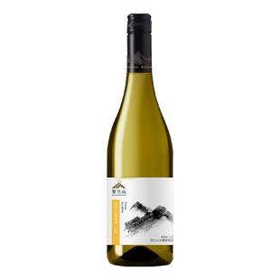 贺兰山经典霞多丽干白葡萄酒750ml单支宁夏国产官方旗舰店正品