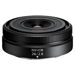 尼康尼克尔 Z 26mm f/2.8微单镜头 轻薄饼干头Z9镜头 26 2.8人像