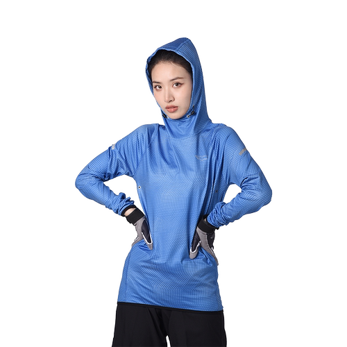 Yikun翼鲲飞盘长袖连帽运动服去野场上服专业团队运动全彩