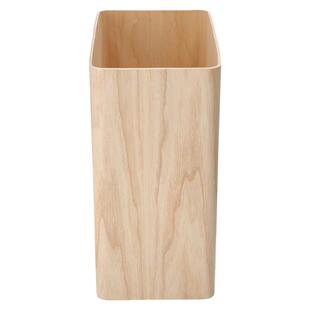 NITORI宜得利家居厨房办公室耐用大容量木制垃圾桶GRAIN