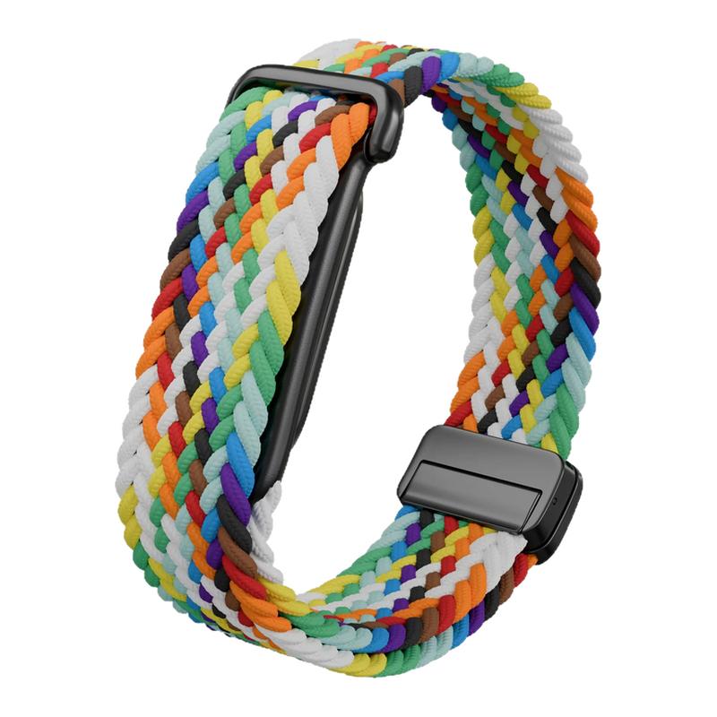 适用于谷歌Fitbit Air尼龙编织磁吸扣表带 Google Fitbit Air腕带