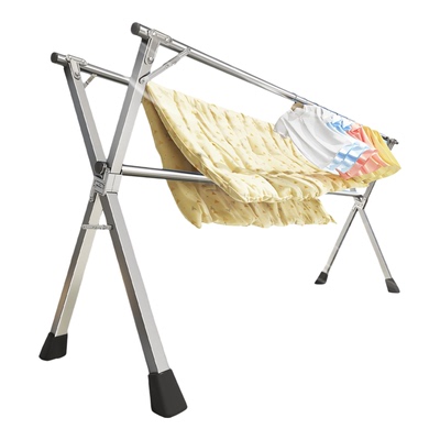 免安装【可折叠】全钢特厚晾衣架