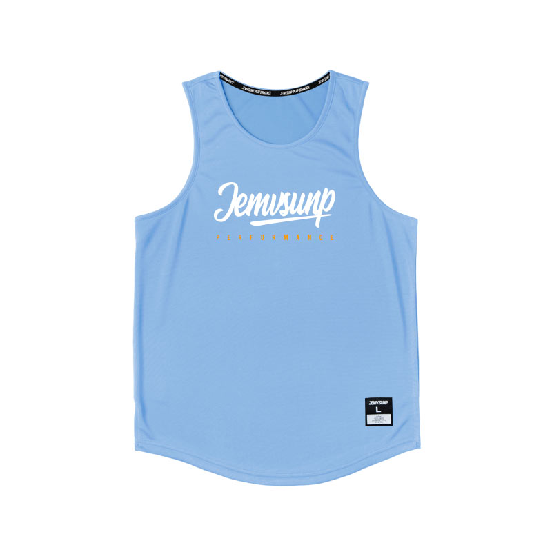 JEMVSUNP无袖男美式宽松运动背心