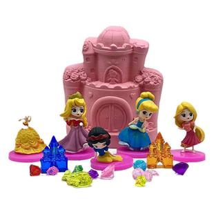 考古挖宝玩具化石考古挖掘玩具益智玩具公主城堡蛋仔