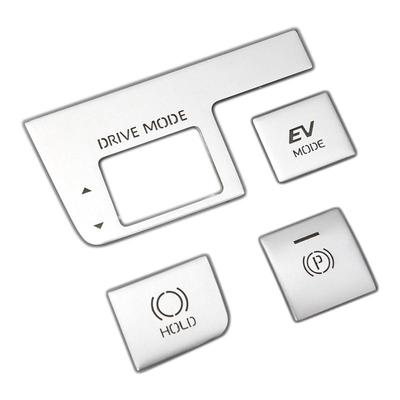 丰田赛纳玻璃升降不锈钢按键贴