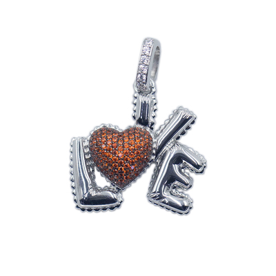 WBJ定制珠宝银银情侣项链