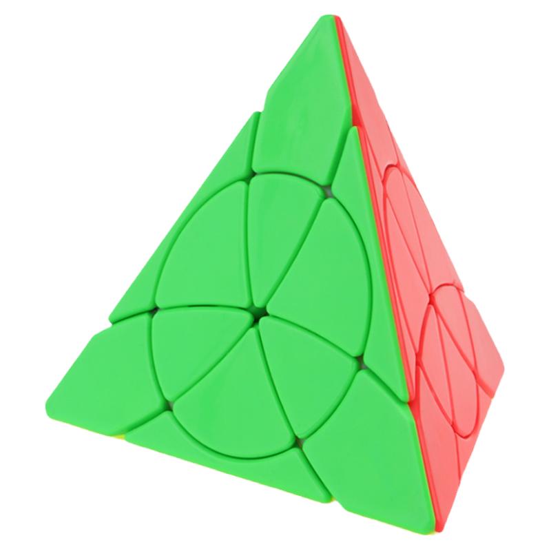 YJ永骏花瓣金字塔三阶3异形魔方儿童初学者智力专业益智玩具