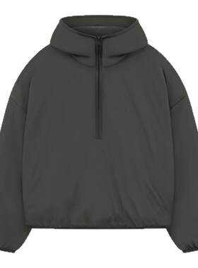 Essentials常规秋冬半拉链棉服