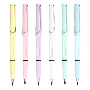 黑科技不用削换头铅笔免削写不完永恒学生正姿钢笔式写字考试可擦