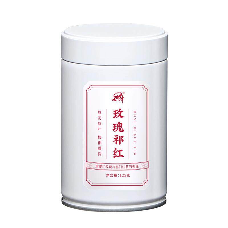 祁门红茶玫瑰红茶自己喝口粮茶叶
