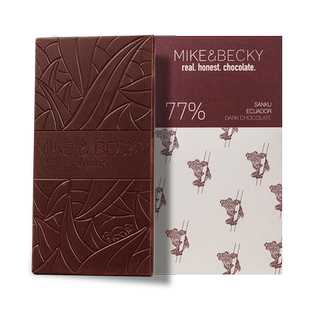 MikeBecky比利时原装进口黑巧克力排块高浓度低糖健身高端黑巧