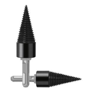 劈柴神器家用农村电锤冲击钻电镐分裂锥钻头高硬度省力劈柴工具