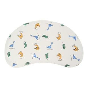 儿童枕套睡眠N3方程式博士婴儿宝宝天资硅胶A纯棉月亮半圆枕头套