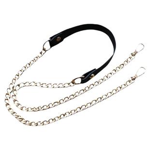 包包带子单买手提腋下单肩斜挎链条替换五金包带配件黑色减压肩带