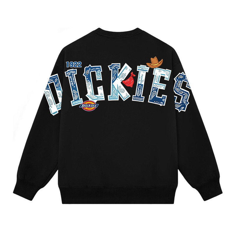 Dickies圆领卫衣男士潮牌套头衫