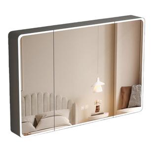 智能浴室镜柜单独挂墙式卫生间浴室镜置物架收纳储物柜洗手间镜子