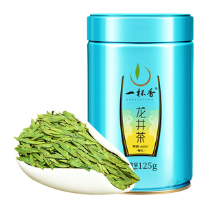 新茶一杯香龙井茶明前绿茶茶叶125g春茶自己喝正品官方旗舰店