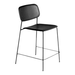 丹麦HAY Soft Edge 90 Bar stool高脚椅吧椅曲线座椅餐厅吧台北欧