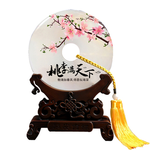 送老师退休礼物定制logo照片感谢师恩摆件同学聚会退休教师纪念品