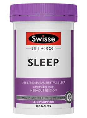 swisse睡眠片褪黑素安瓶助眠改gaba非软糖退黑素善官方正品旗舰店