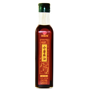 香油礼盒纯芝麻油 香油 玛瑙泉 260mlX3 凉拌火锅调料安徽淮南特