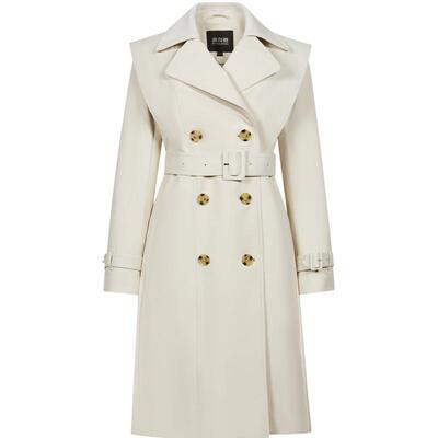 波司登长款风衣羽绒服气质大气