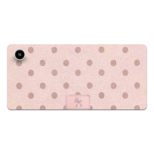 V-SION少女粉加热鼠标垫超大办公室桌面冬天发热暖桌垫学生写作业写字桌垫暖手防水电脑键盘垫子女生宿舍恒温