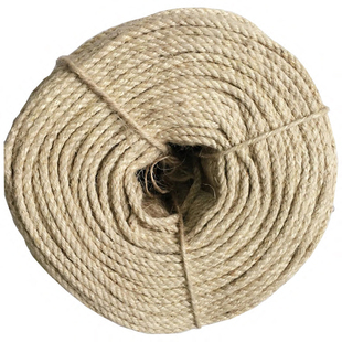 天然剑麻绳子6mmDIY手工自制猫抓板猫爬架磨爪原色麻绳猫磨爪包邮