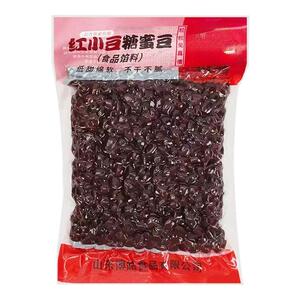 红豆蜜豆糖蜜糖纳红豆烘焙家用奶茶店专用开袋即食小包装红豆商用