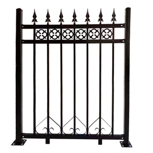 铁艺焊接围墙护栏别墅小区院墙栏杆户外围墙栅栏学校厂区隔离护栏