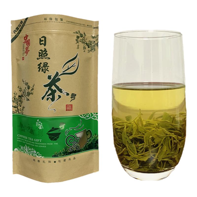 日照绿茶新茶春茶特技炒青绿茶500克板栗香型250克袋装散装