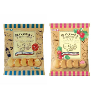 日本原装进口宝制果takara黄油夹心饼干横滨旅游伴手礼品独立包装
