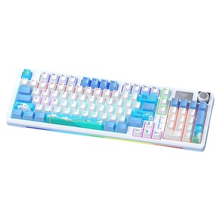 狼蛛S98无线机械键盘有线蓝牙三模客制化办公游戏热插拔电竞专用