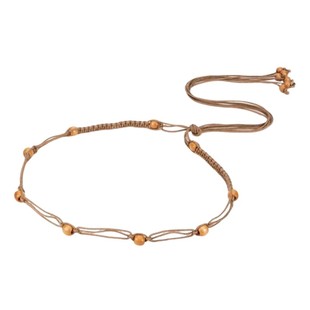 腰绳细腰带女配裙子配饰小皮带加长装饰连衣裙民族风夏季编织腰链