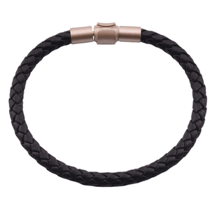 保蒂萝周家同款真牛皮绳细手链半成品手绳diy粗皮质红编织男士女