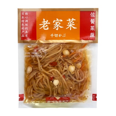 杏仁芥菜疙瘩老家菜雅玛屋芥菜丝