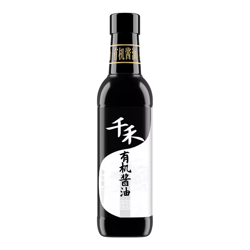 千禾有机0添加酿造酱油500ml