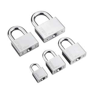 304不锈钢挂锁防水防锈防雨锁头防盗锁通开锁家用大门锁户外锁具
