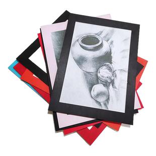 10个装简易儿童画框8K装裱画框a4纸相框a3卡纸画框装裱4k画框裱画