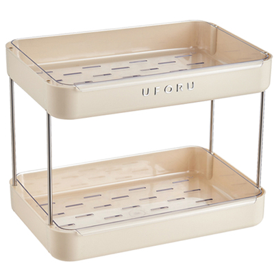uforu奶油风多层沥水杯架